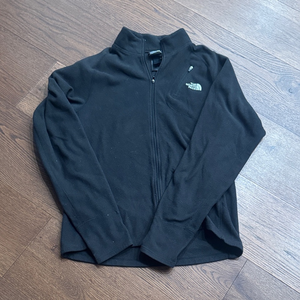 The North Face Black Zip-Up Fleece Jacket